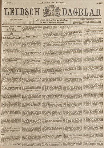 Leidsch Dagblad 1898-10-28