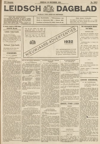 Leidsch Dagblad 1931-12-29