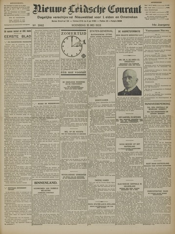 Nieuwe Leidsche Courant 1933-05-10