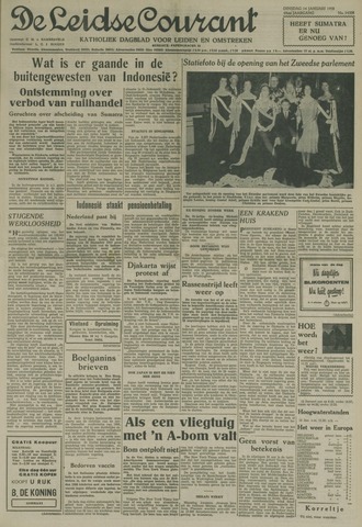 Leidse Courant 1958-01-14