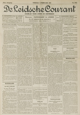 Leidsche Courant 1931-02-06