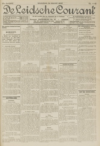 Leidsche Courant 1924-03-24