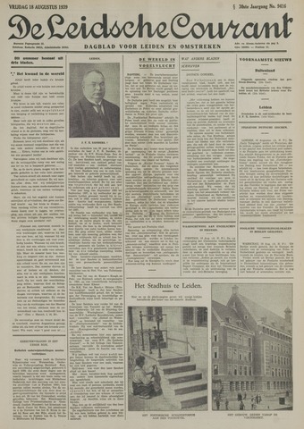 Leidsche Courant 1939-08-18