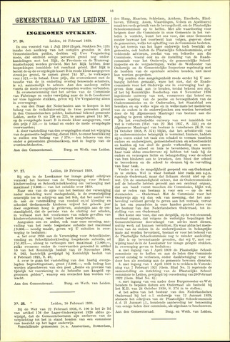 Handelingen van de Raad 1939-02-10