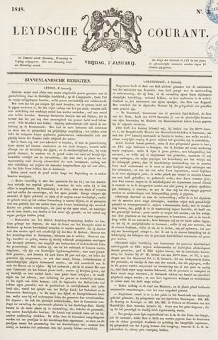 Leydse Courant 1848-01-07
