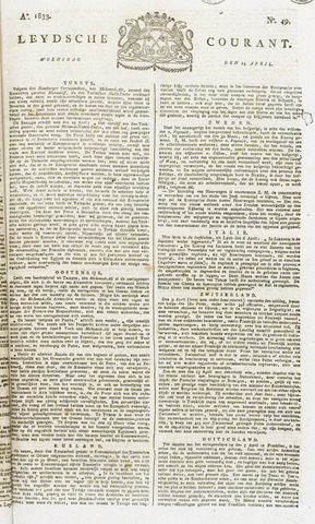 Leydse Courant 1833-04-24