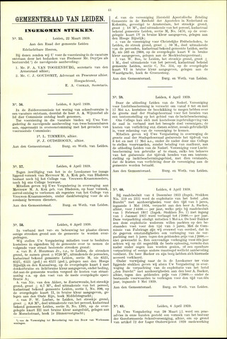 Handelingen van de Raad 1939-03-22