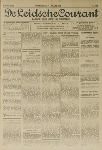 Leidsche Courant 1933-03-16
