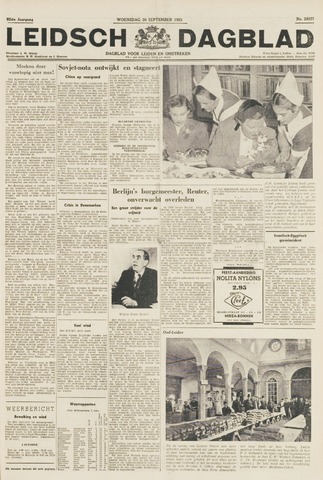 Leidsch Dagblad 1953-09-30