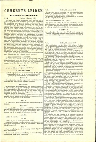 Handelingen van de Raad 1945-01-08