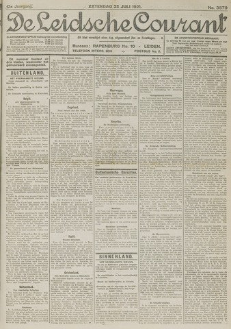 Leidsche Courant 1921-07-23