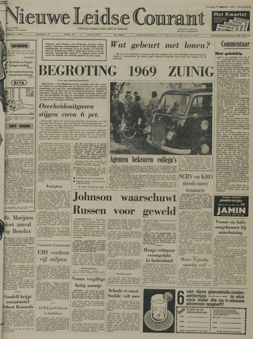 Nieuwe Leidsche Courant 1968-09-11