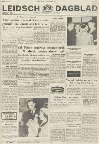 Leidsch Dagblad 1957-11-09