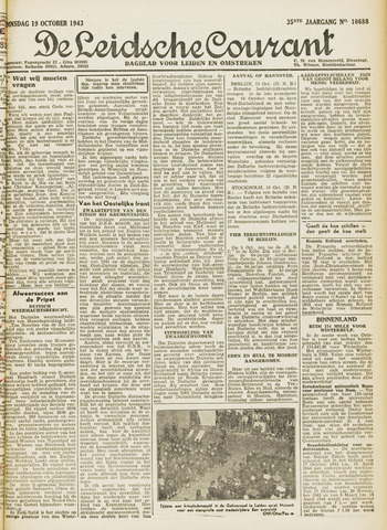Leidsche Courant 1943-10-19