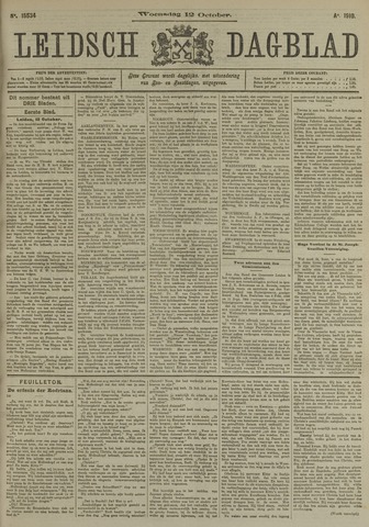 Leidsch Dagblad 1910-10-12