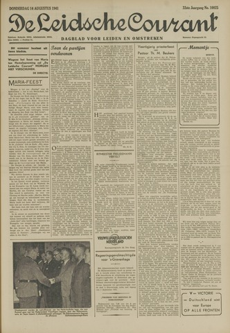 Leidsche Courant 1941-08-14