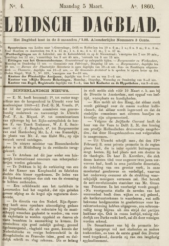 Leidsch Dagblad 1860-03-05