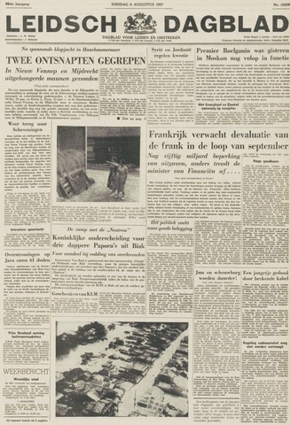Leidsch Dagblad 1957-08-06