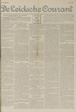 Leidsche Courant 1913-09-20