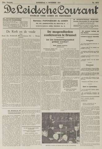 Leidsche Courant 1937-11-04