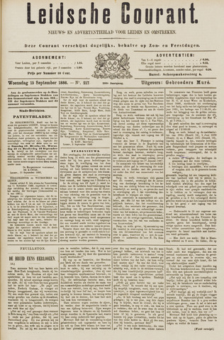 Leydse Courant 1886-09-15