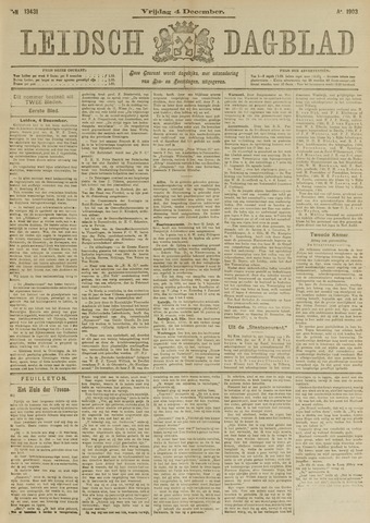 Leidsch Dagblad 1903-12-04