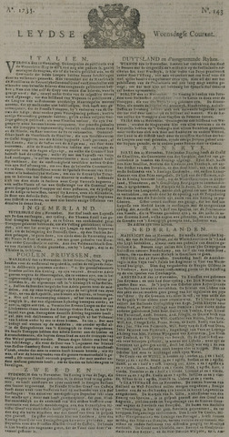 Leydse Courant 1735-11-30