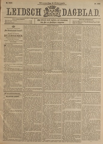 Leidsch Dagblad 1898-02-09