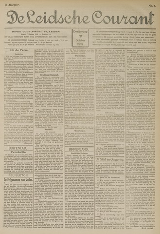 Leidsche Courant 1909-10-07
