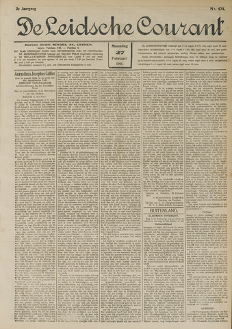 Leidsche Courant 1911-02-27
