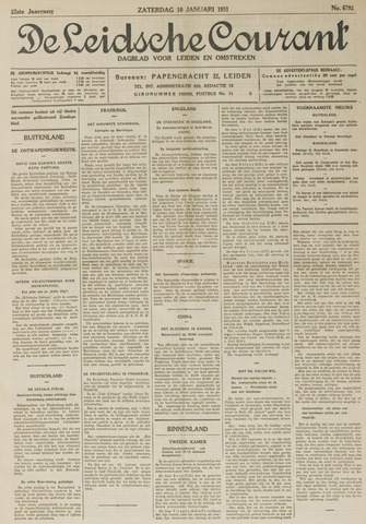Leidsche Courant 1931-01-10