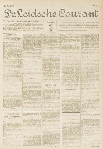 Leidsche Courant 1911-07-27