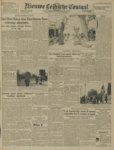 Nieuwe Leidsche Courant 1950-09-27