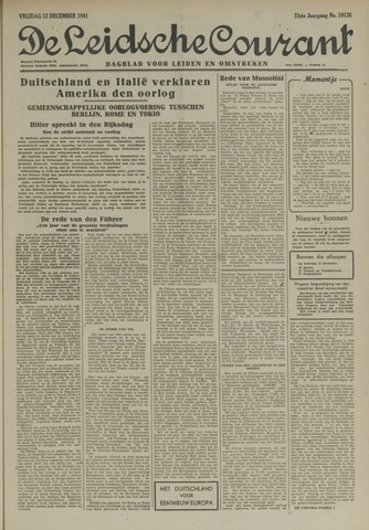 Leidsche Courant 1941-12-12
