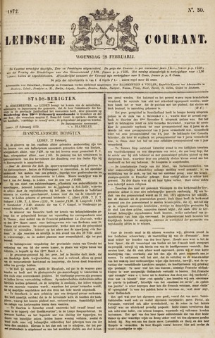 Leydse Courant 1872-02-28