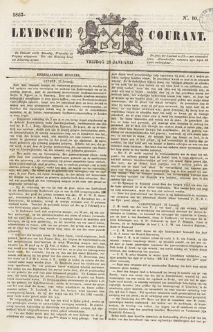 Leydse Courant 1863-01-23