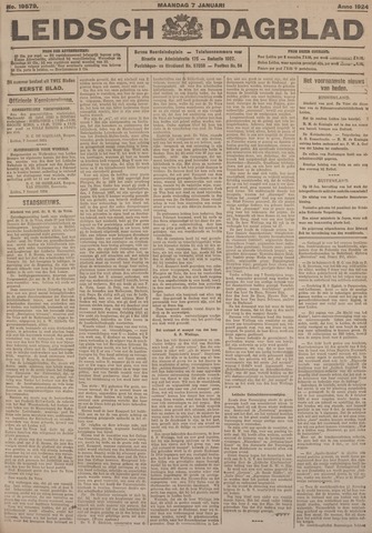 Leidsch Dagblad 1924-01-07