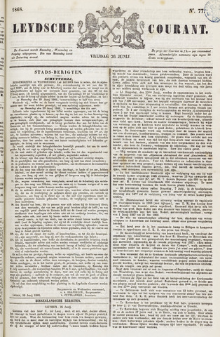 Leydse Courant 1868-06-26