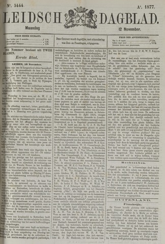 Leidsch Dagblad 1877-11-12