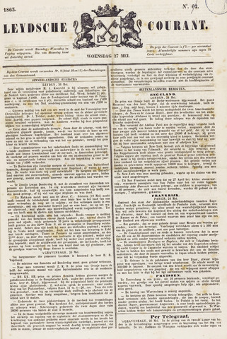 Leydse Courant 1863-05-27
