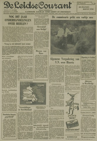 Leidse Courant 1961-08-22