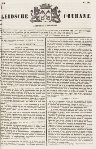 Leydse Courant 1874-11-07