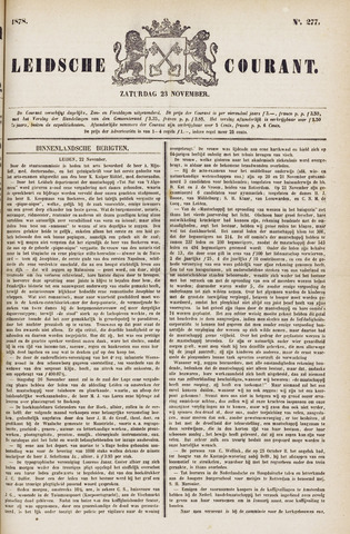 Leydse Courant 1878-11-23