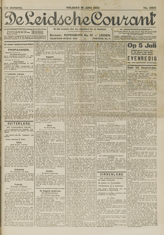 Leidsche Courant 1922-06-16