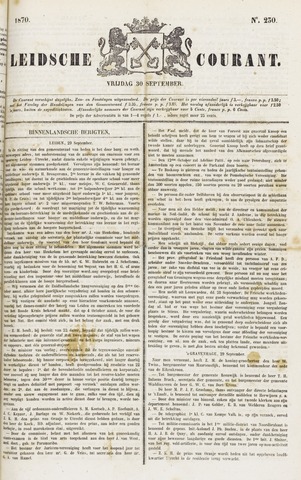 Leydse Courant 1870-09-30
