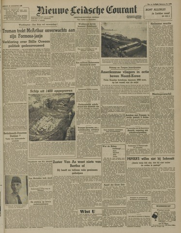 Nieuwe Leidsche Courant 1950-08-29