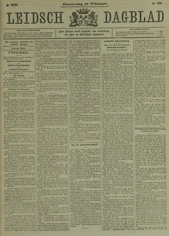 Leidsch Dagblad 1910-02-17
