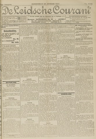 Leidsche Courant 1924-01-24