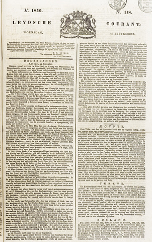 Leydse Courant 1840-09-30