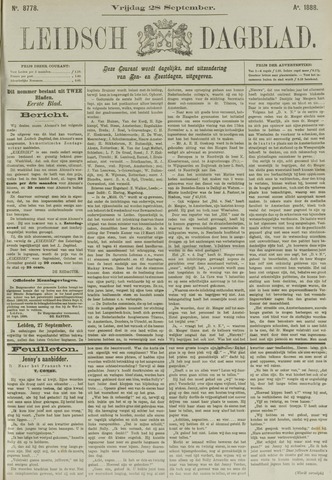 Leidsch Dagblad 1888-09-28